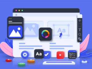 3D Flat UI UX Landing Page <br/> Design & Development